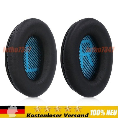 2x Ohrpolster für Bose Soundlink Around-Ear Wireless II Kopfhörer Kunstleder -