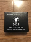 American Eagle 2021-W Type-2 One Ounce Silver Uncirculated Coin 21EGN