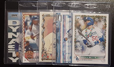 Mookie Betts x5 Card Lot 2022 Topps Holiday Necklace Chrome Dynasty 23 Gold Star