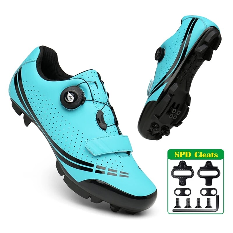 Cycling Shoes Mtb Men Road Bike Sneakers Cleats Spd Pedal Mountain