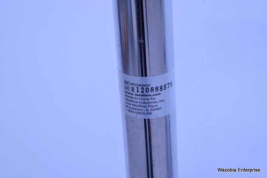 3 MEDLINE IV POLE 4HOOK STAINLESS STEEL 6 LEG MDS80600 WITH TRIPP LITE