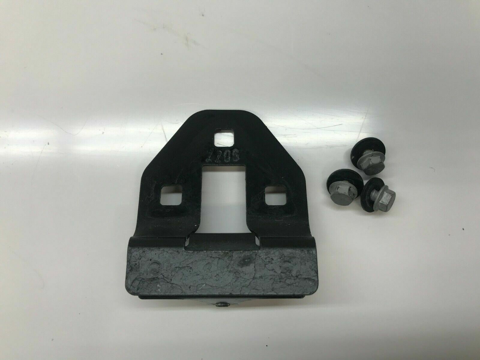LAMBORGHINI MURCIELAGO LP640 REAR ENGINE HOOD HOOK LOCK BRACKET OEM 418827322A