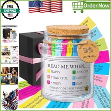 Celebration Bible Verse Jar with 96 Verses - Spiritual Gift for Any Occasion