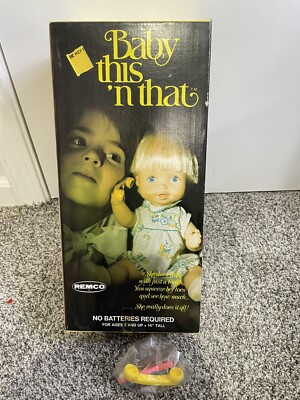 Vintage Baby This n That Remco Box Only And ￼ Accessories