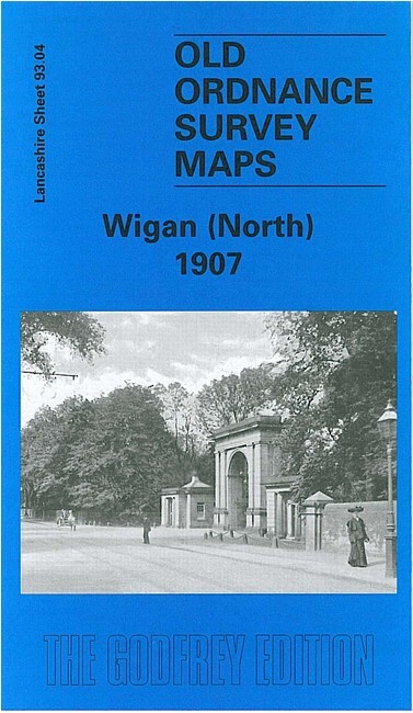 Wigan (North) 1907  Lancashire Sheet 93.04 by Alan Godfrey