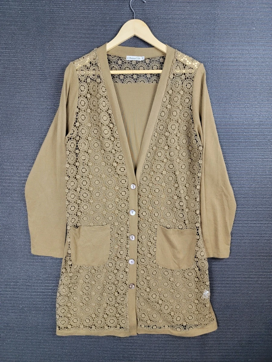 Semi sheer cardigan sale