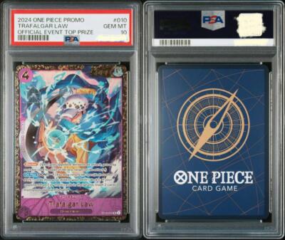 Trafalgar Law ST10-10 Regionals Event Top 16 Prize PSA 10 One
