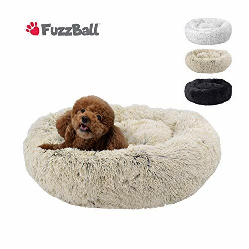 FuzzBall Fluffy Luxe Pet Bed for Dogs Cats Anti Slip FuzzBall Fluffy Luxe Pet Bed for Dogs Cats Anti Slip