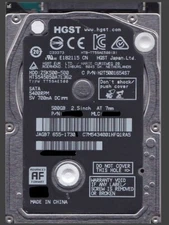 HTS545050A7E362 GENUINE HGST 500GB 2.5" SATA  2015-2016  MAC or PC Laptop HDD