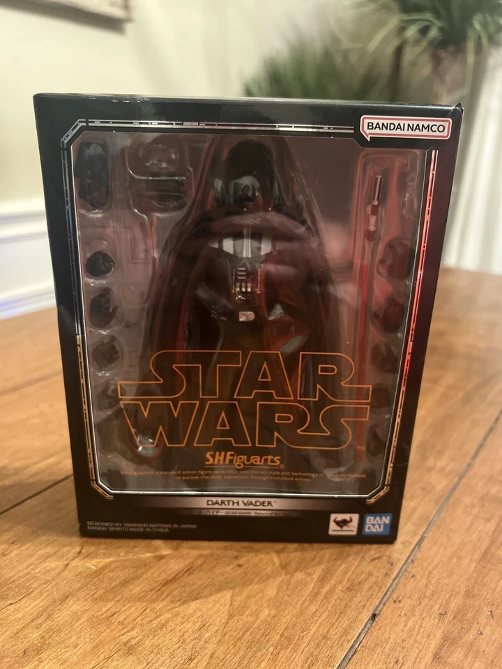 Bandai S.H.Figuarts Darth Vader Star Wars Return of The Jedi Action Figure HTF - Image 4 of 4