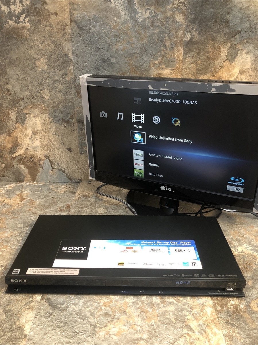 【rtk】SONY ソニー Blu-rayプレイヤー（BDP-S370） Sony BDP-S370 Internet-ready Blu-ray Disc™ player at Crutchfield
