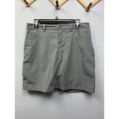 Eddie Bauer Skort Womens Size 4 Gray Athletic Golf Tennis Pocket Built In Short