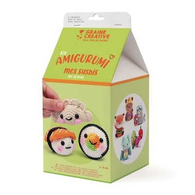 Amigurumi Häkelset - My Sushi Bastelset für Kinder ab 8+ Jahren