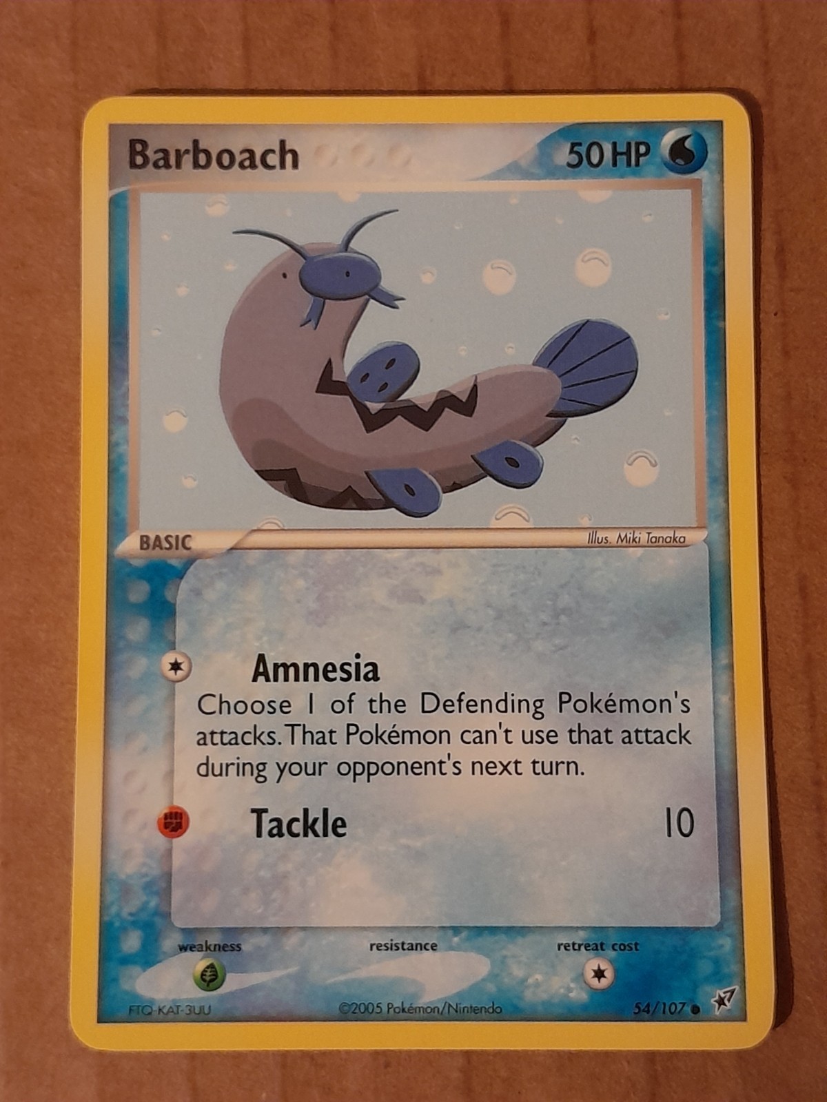 Barboach 54/107 Deoxys NM-MT See Pictures