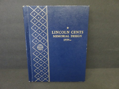 WHITMAN LINCOLN MEMORIAL CENT ALBUM "EMPTY" 1959--  #9585 ** 1119-5