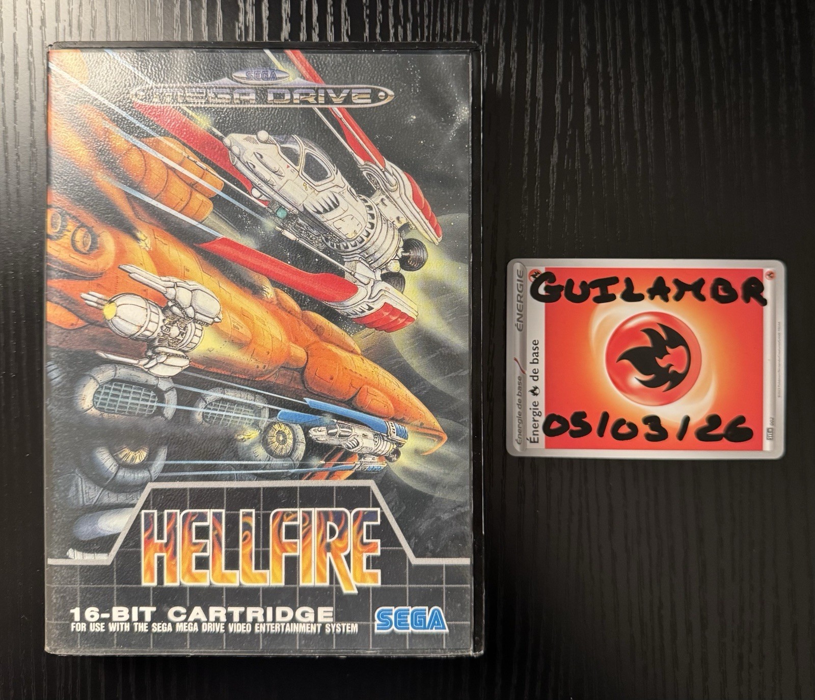 Hellfire - SEGA Megadrive Mega Drive - CIB - PAL 