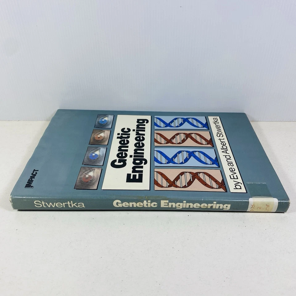 Genetic Engineering by Eve and Albert Stwertka Hardcover 1982 Ex Library - Image 3 of 4