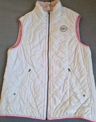 Steppweste Weiss Marinepool XL