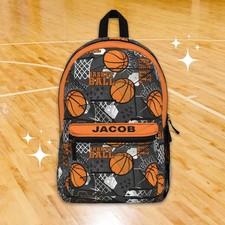 Basketball Personalized Backpack