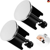 2 StüCk Universal WaschbeckenstöPsel 40Mm Chrom Abflussstopfen ? Aus Messing, St