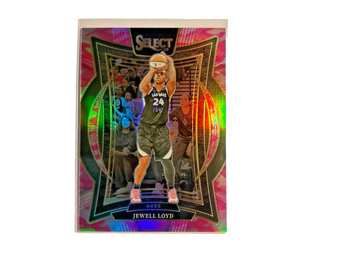 2025 panini wnba select JEWELL LOYD # 72 pink camo prizm 059/175
