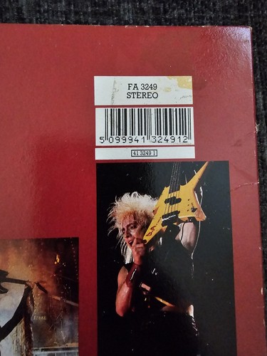 W.A.S.P. - Live In The Raw - Original 1987 12" Vinyl Album & Original Inner. - Picture 8 of 8