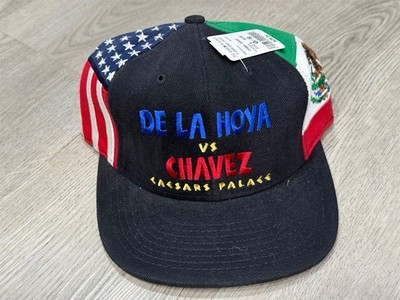Vintage Oscar De La Hoya vs Julio Cesar Chavez Fight Hat New Ultimate Revenge