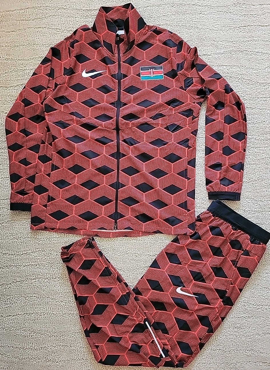 Nike Kenya Pro Elite Podio Olímpico Traje de Correr Chaqueta y Pantalones Para Hombre S Nuevo sin Etiquetas