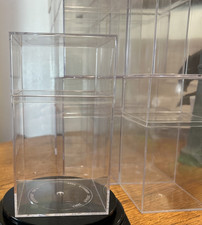 Display Case 4x4x7 Beanie Babies Or Collectibles Very Gently Used 4 For 16 