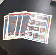 NBA HOOPS Michael Jordan Magic Johnson Larry Bird USA Basketball NBA Card Lot -…
