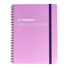 Delfonics Rollbahn Spiral Classic Notebooks: 6-1/2 in. x 8-1/2 in. Light Purple