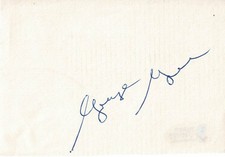 Stanley Cup Champion, Detroit Red Wings, George Gee Signed Album Page. D. 1972