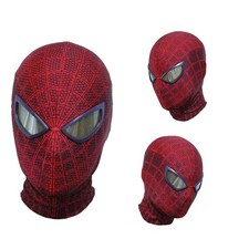 The Amazing Spider-Man Full Head Mask Cosplay Costume Spiderman Halloween Props