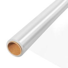 JOYIT Clear Cellophane Wrap Roll, 50ft x 17.5in, 3 Mil Thick