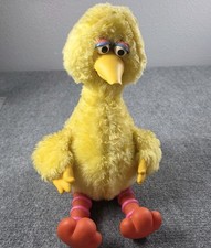 Vintage Tyco Big Bird Story Magic Talking Plush 20" Sesame Street 80's NO TAPE