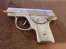 Vintage Dick Tracy Cap Gun Diecast Metal Hubley WORKS 