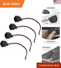 4 PCS , EV6 EV14 Standard Motor Product Socket Replacement with Harness, Auto...