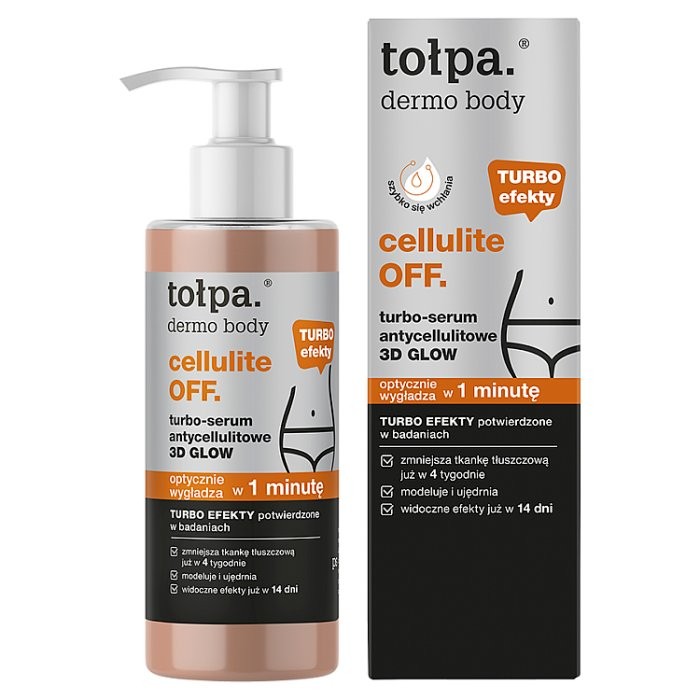Tolpa Dermo Body Cellulite Off Night Serum Caffeine Slimming Firming 250ml - Image 5