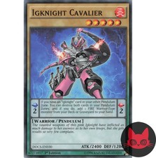 Yugioh Igknight Cavalier DOCS-EN030 Common 1st Edition NM