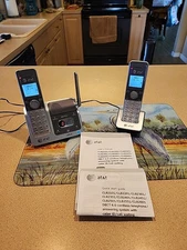 AT&T CL82201 dect 6.0 cordless  handset WITH BATTERIES ×2 