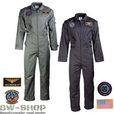ARMY FLIEGERKOMBI MIT ABZEICHEN PILOTENKOMBI ARBEITSKOMBI ARMEE OVERALL KOMBI