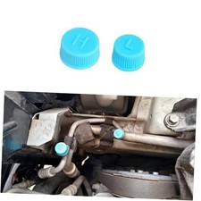 Replacement Valve Cap for Car Air Conditioning, Refrigerant Cap, R134a AC 2PCS