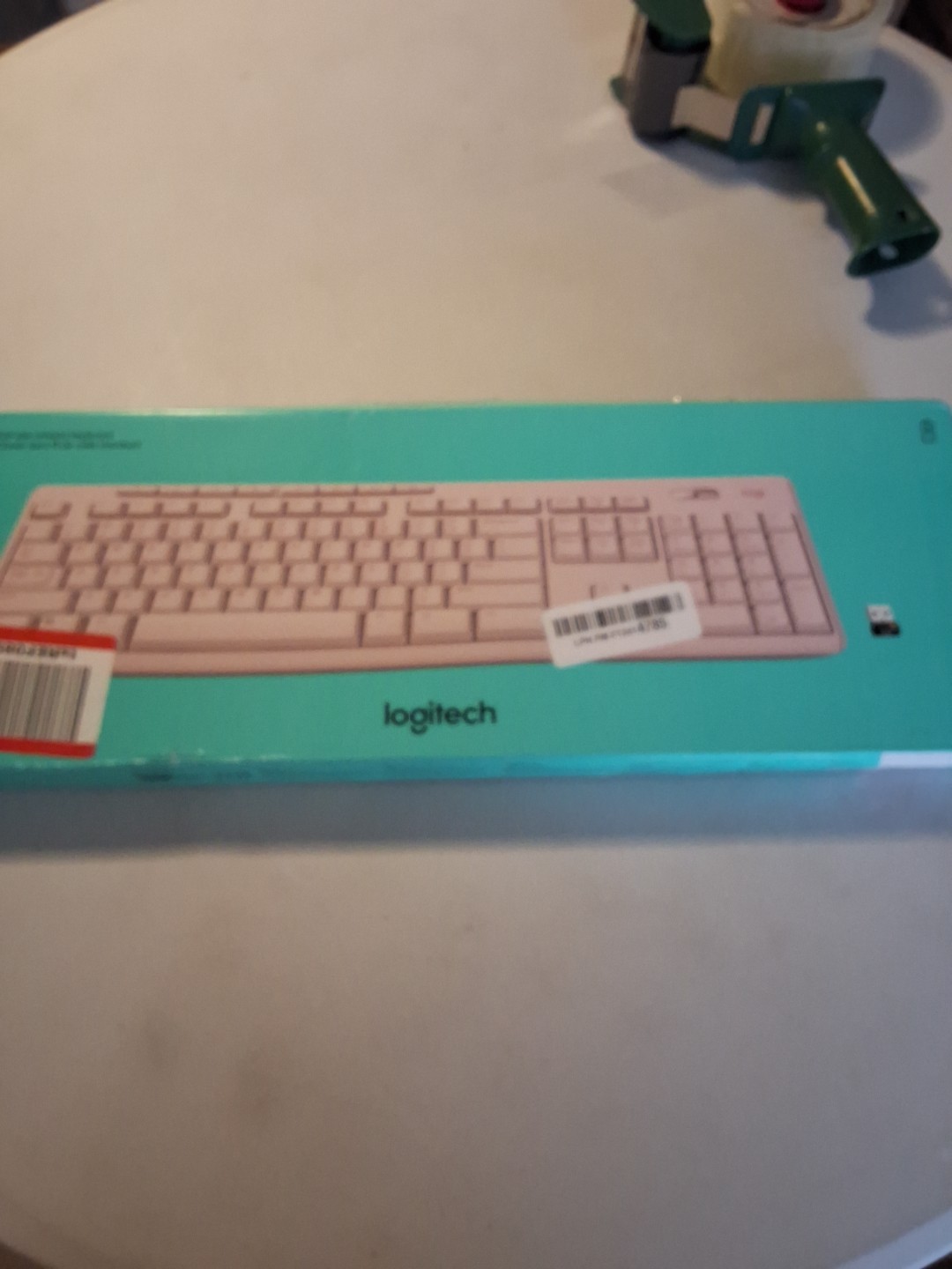 Logitech K270 Wireless Keyboard 2.4GHz Full Size with Number Pad Rose PC