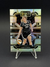 2024 Panini Select WNBA #22 Kate Martin Prizms Silver (RC)
