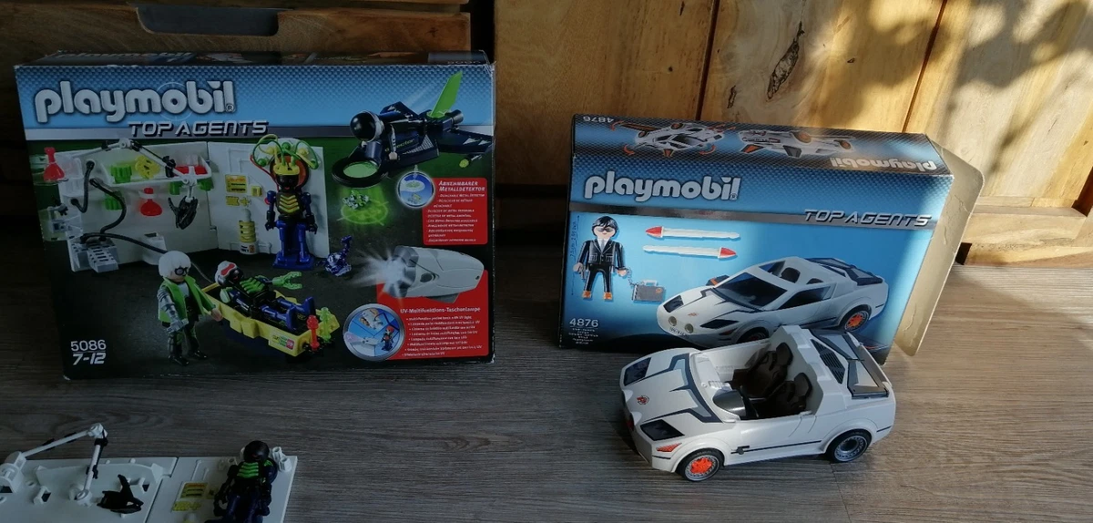 Playmobil Top Agents 5086 4876 Bonus