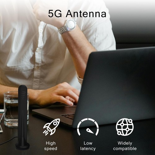 2 X 5G Antenna 4G Lte Esterna 15DBI Omnidirezionale Amplificatore Segnale Intern - Foto 2 di 7