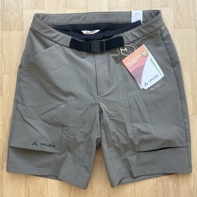 Vaude Adlux Herren Fahrradhose Wanderhose Outdoor Shorts Khaki Outdoor M 50 NEU