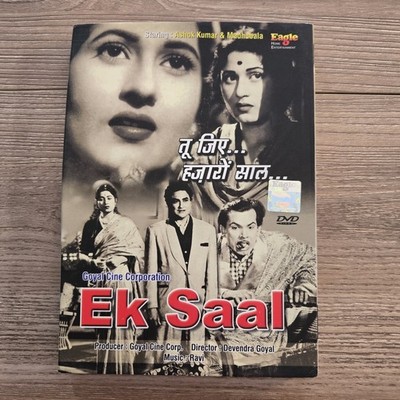 Ek Saal (एक साल / One Year) DVD Eagle Hindi Film Madhubala Ashok Kumar SLIPCOVER