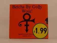 PRINCE BETCHA BY GOLLY WOW! (DIGIPAK) (+POSTER) (K96) 2 Track CD Single includin
