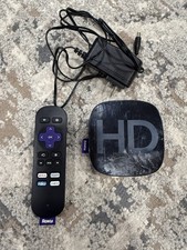 Roku HD Model 2500X Media Streamer With Power Cord & Remote